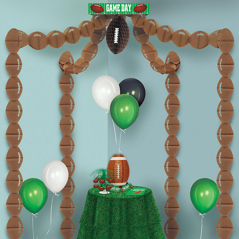 Beistle - Football Party Canopy - 6 Pack Image
