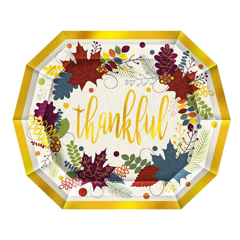 Beistle - Friendsgiving Dinner Plates - 12 Pack Image
