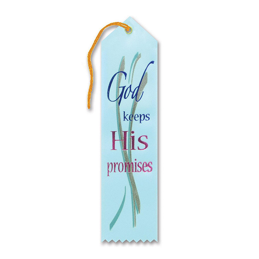 Beistle - God Keeps His Promises Ribbon - 6 Pack Image