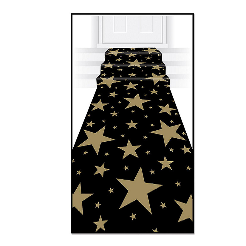 Beistle - Gold Star Runner - 6 Pack Image