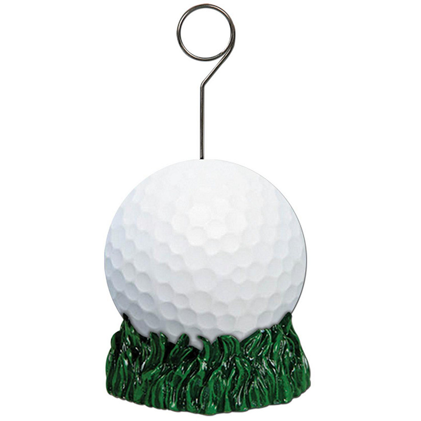 Beistle - Golf Ball Photo/Balloon Holder - 6 Pack Image