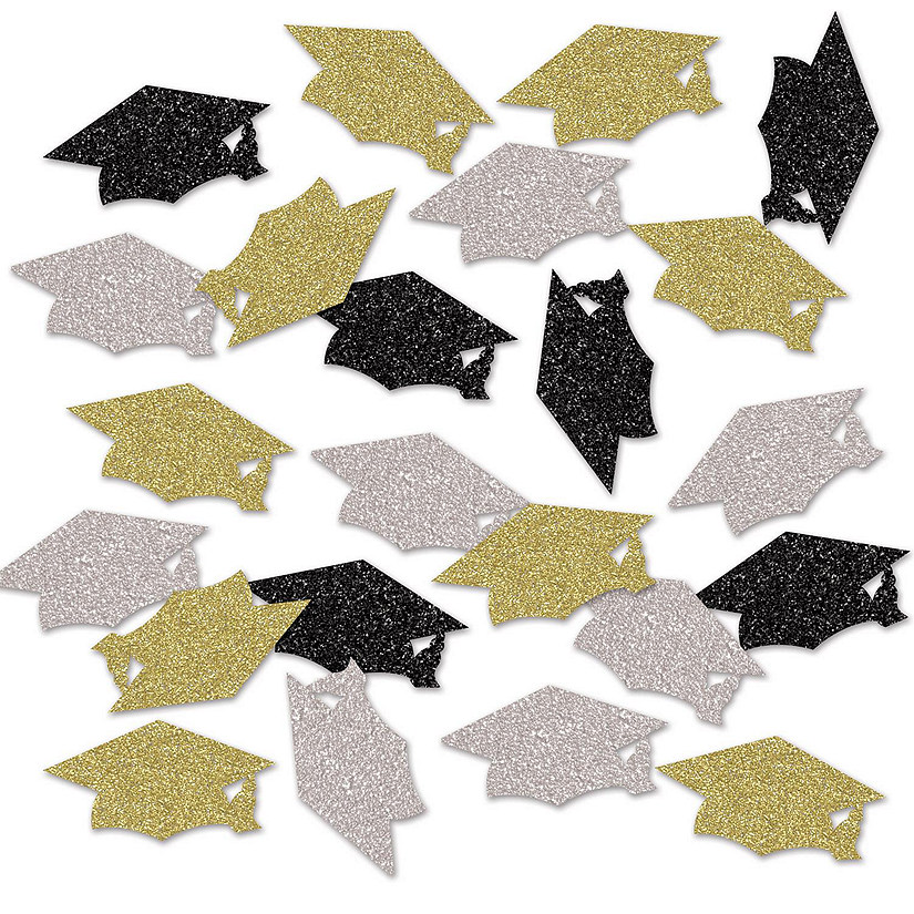 Beistle - Graduation Deluxe Sparkle Confetti - 12 Pack Image