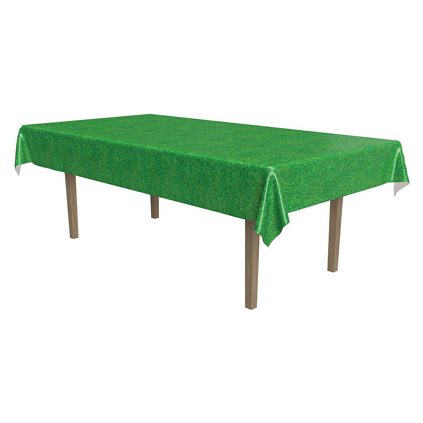 Beistle - Grass Tablecover - 12 Pack Image