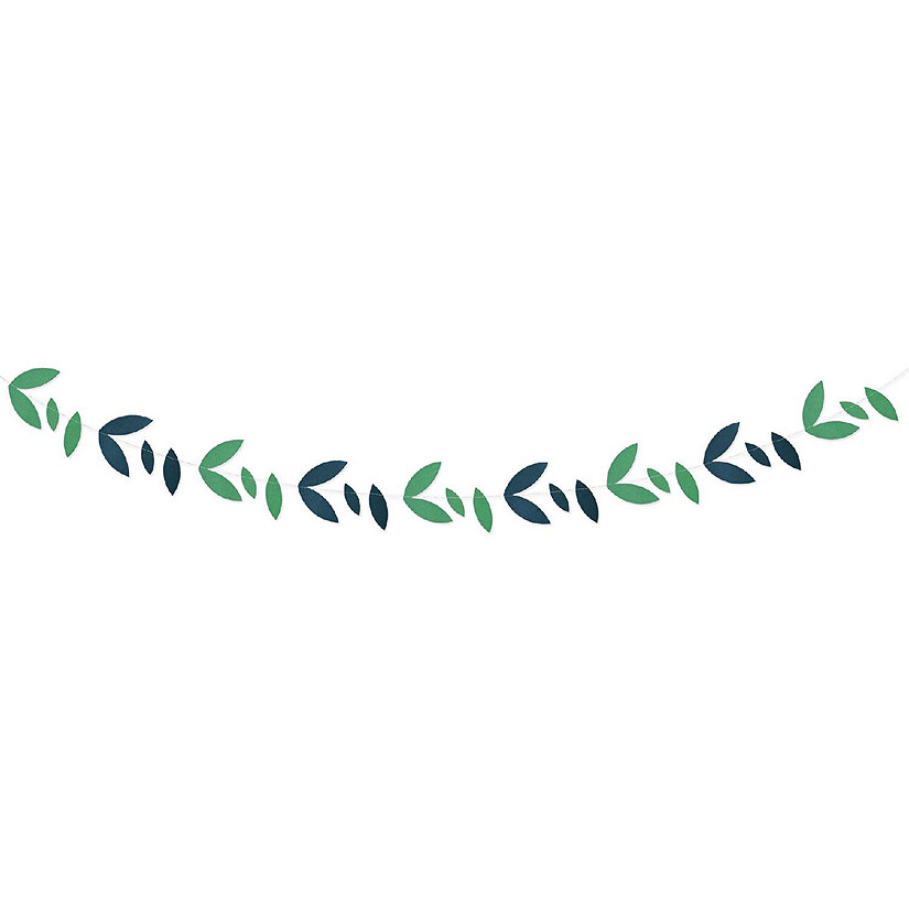 Beistle - Green Leaves Garland - 12 Pack Image