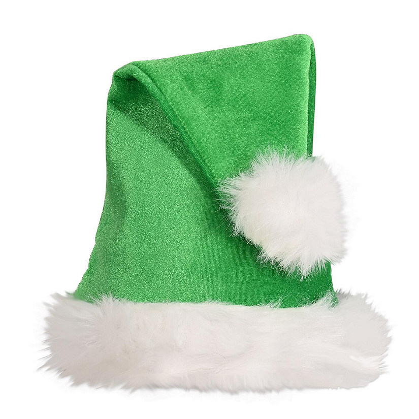 Beistle - Green Santa Hat - 12 Pack Image