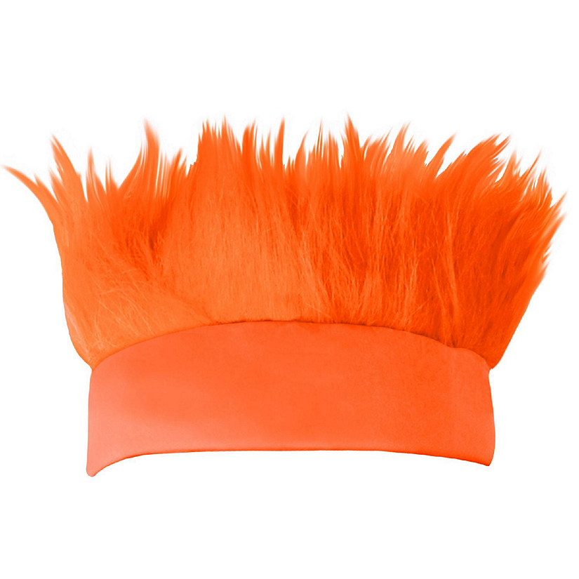 Beistle - Hairy Headband - Orange - 12 Pack Image