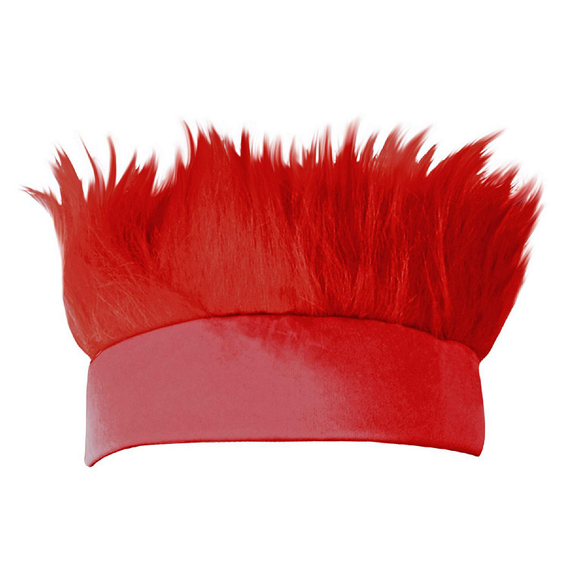Beistle - Hairy Headband - Red - 12 Pack Image