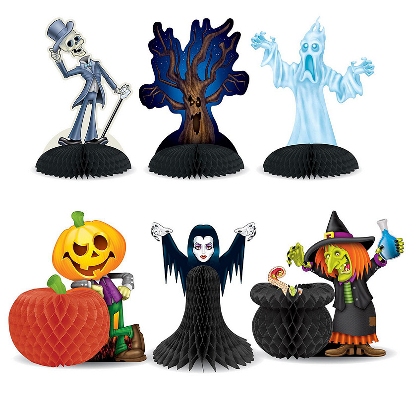 Beistle - Halloween Character Centerpieces - 12 Pack Image