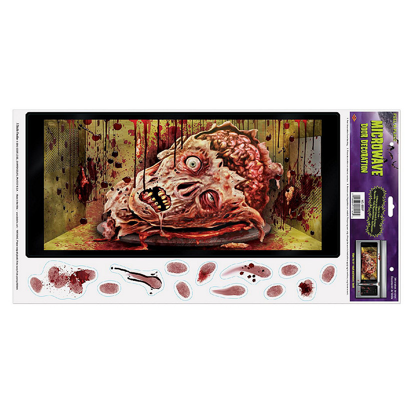 Beistle - Halloween Microwave Door Decoration - 12 Pack Image