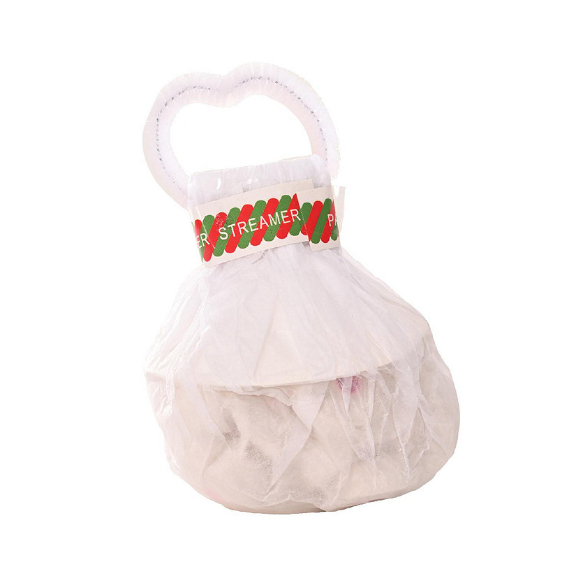 Beistle - Handheld Party Streamer Bundles - White - 5 Pack Image