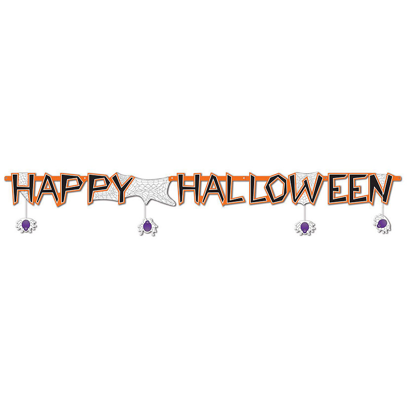 Beistle Happy Halloween Streamer 12 Pack Oriental Trading