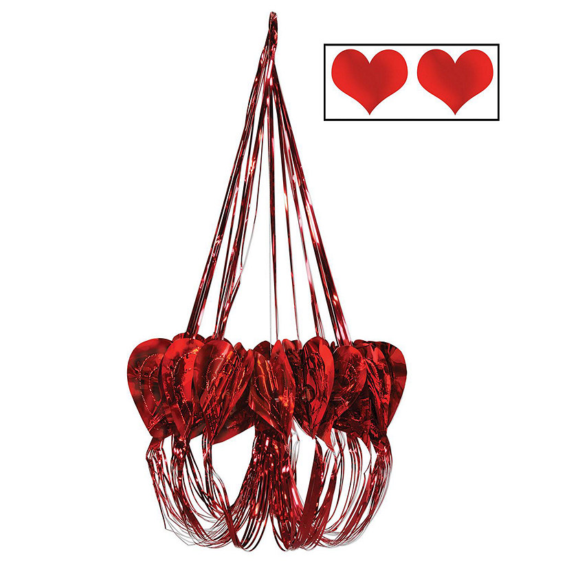 Beistle - Heart Chandelier - 6 Pack Image