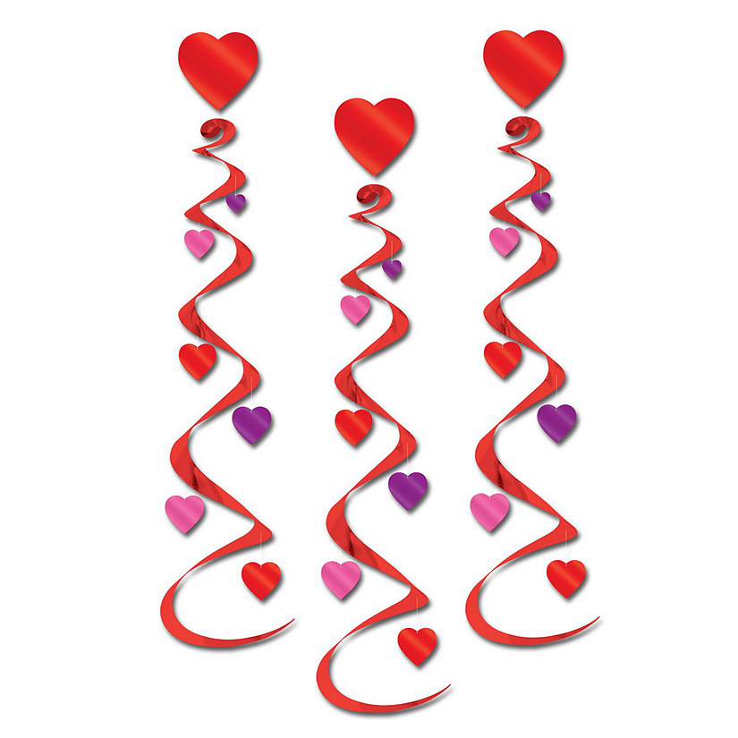 Beistle - Heart Whirls - 6 Pack Image