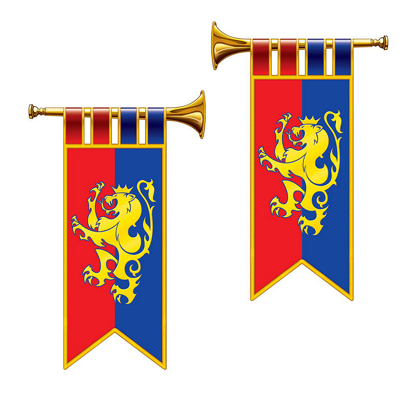 Beistle - Herald Trumpet Cutouts - 12 Pack Image