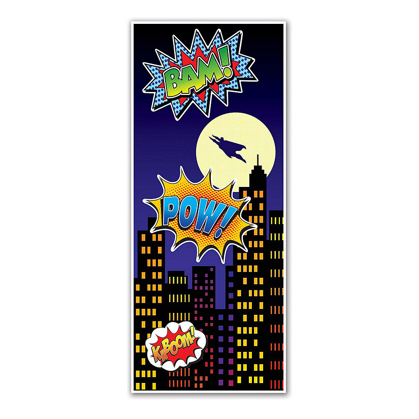 Beistle - Hero Door Cover - 12 Pack Image