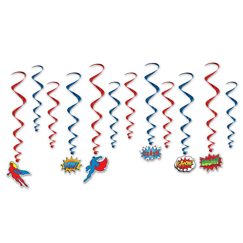 Beistle - Hero Whirls - 6 Pack Image