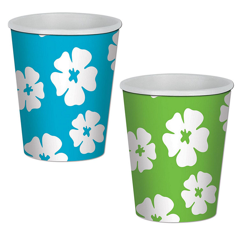 Beistle - Hibiscus Beverage Cups - 12 Pack Image