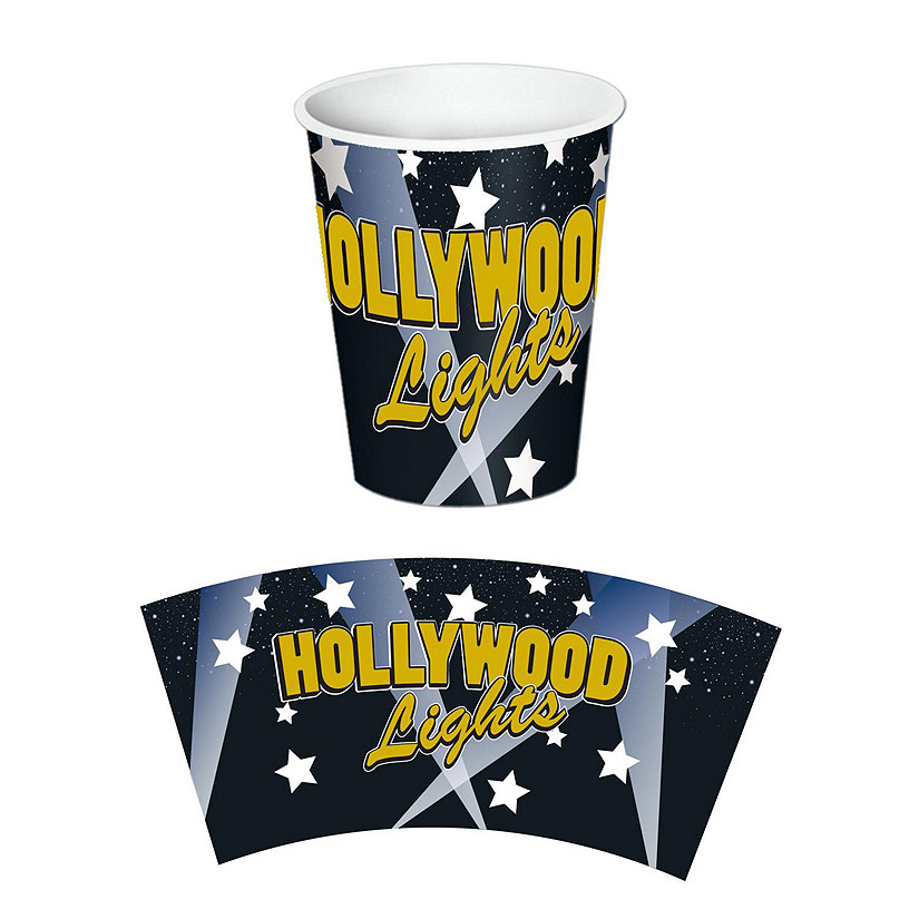 Beistle - Hollywood Lights Beverage Cups - 12 Pack Image