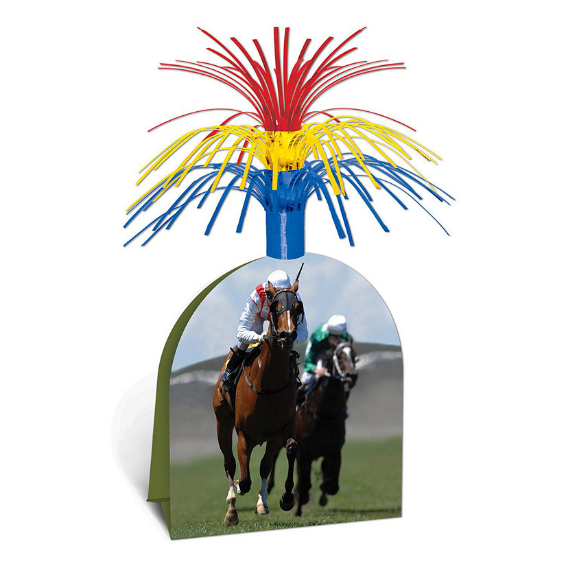 Beistle - Horse Racing Centerpiece - 12 Pack Image