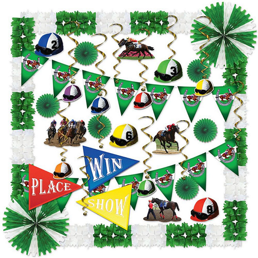 Beistle - Horse Racing Decorating Kit - 1 Pack Image