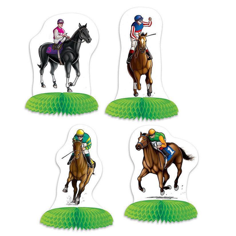Beistle - Horse Racing Mini Centerpieces - 12 Pack Image