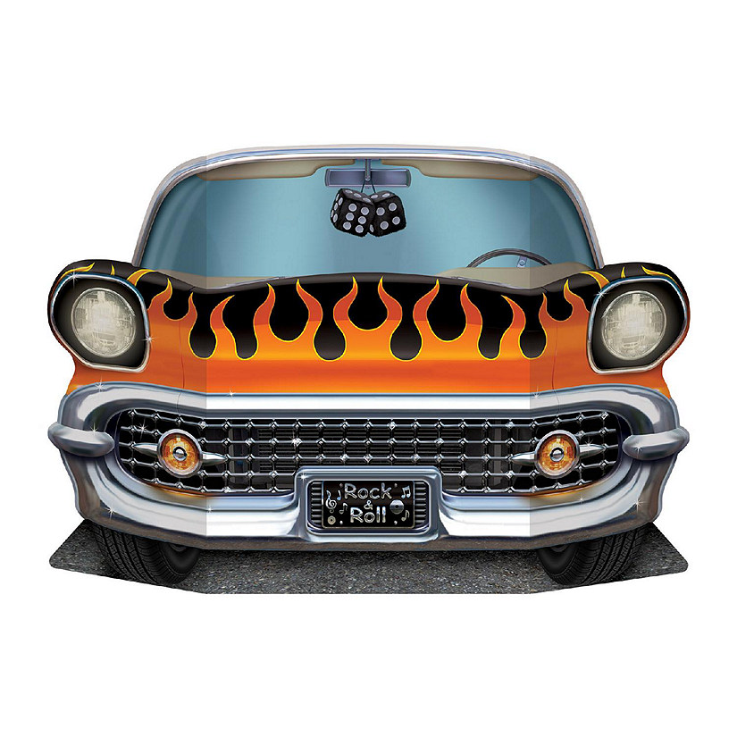 Beistle - Hot Rod Photo Prop - 6 Pack Image