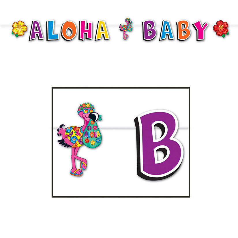 Beistle - Hula Baby Streamer - 12 Pack Image