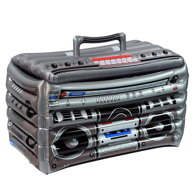 Beistle - Inflatable Boom Box Cooler - 6 Pack Image