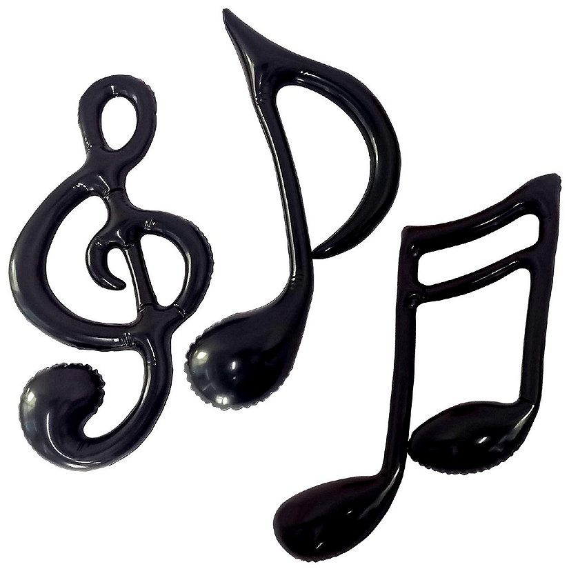 Beistle - Inflatable Musical Notes - 12 Pack Image