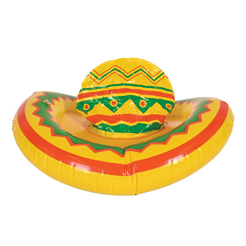 Beistle - Inflatable Sombrero - 12 Pack Image