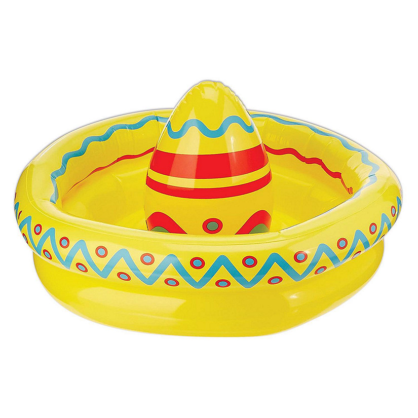 Beistle - Inflatable Sombrero Cooler - 6 Pack Image
