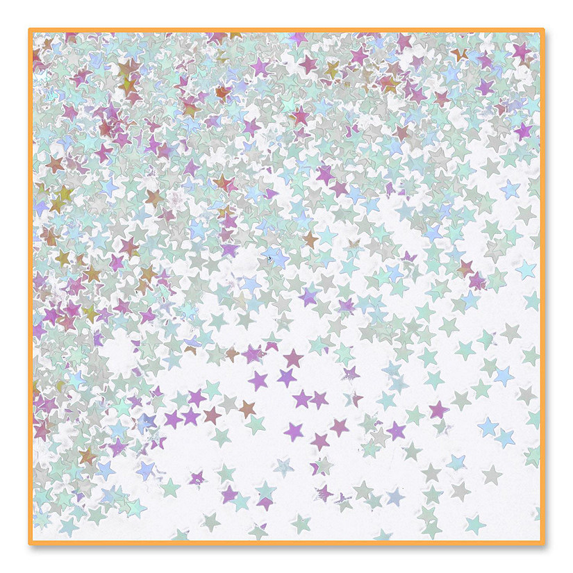 Beistle - Iridescent Stars Confetti - 6 Pack Image