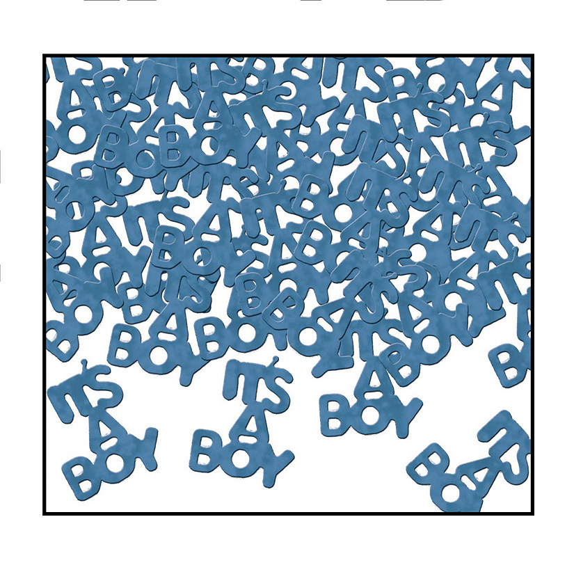 Beistle - It's A Boy Fanci-Fetti - 12 Pack Image