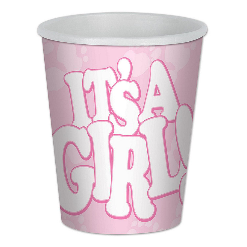 Beistle - It's A Girl! Beverage Cups - 12 Pack Image