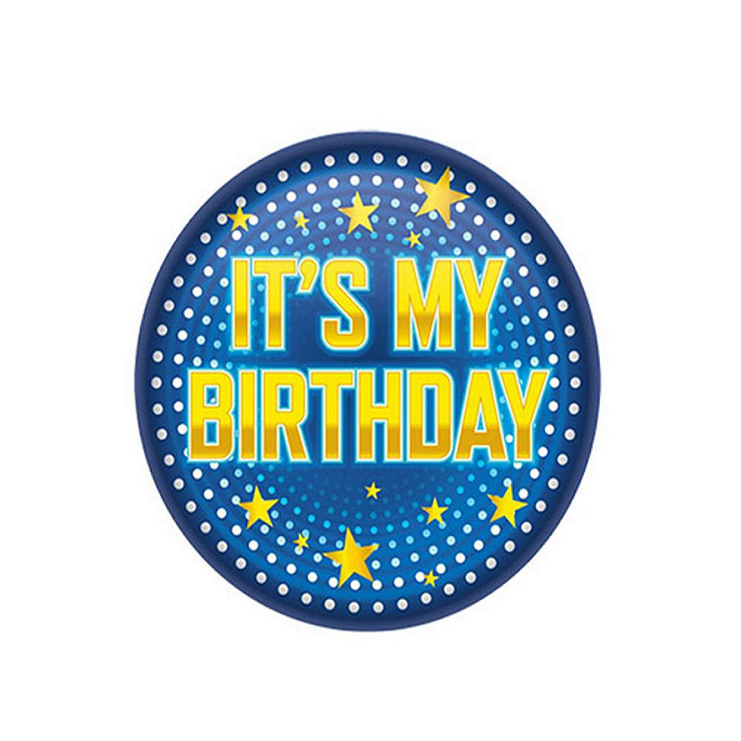 Beistle - It's My Birthday Button - 6 Pack Image
