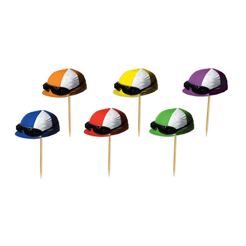 Beistle - Jockey Helmet Picks - 12 Pack Image