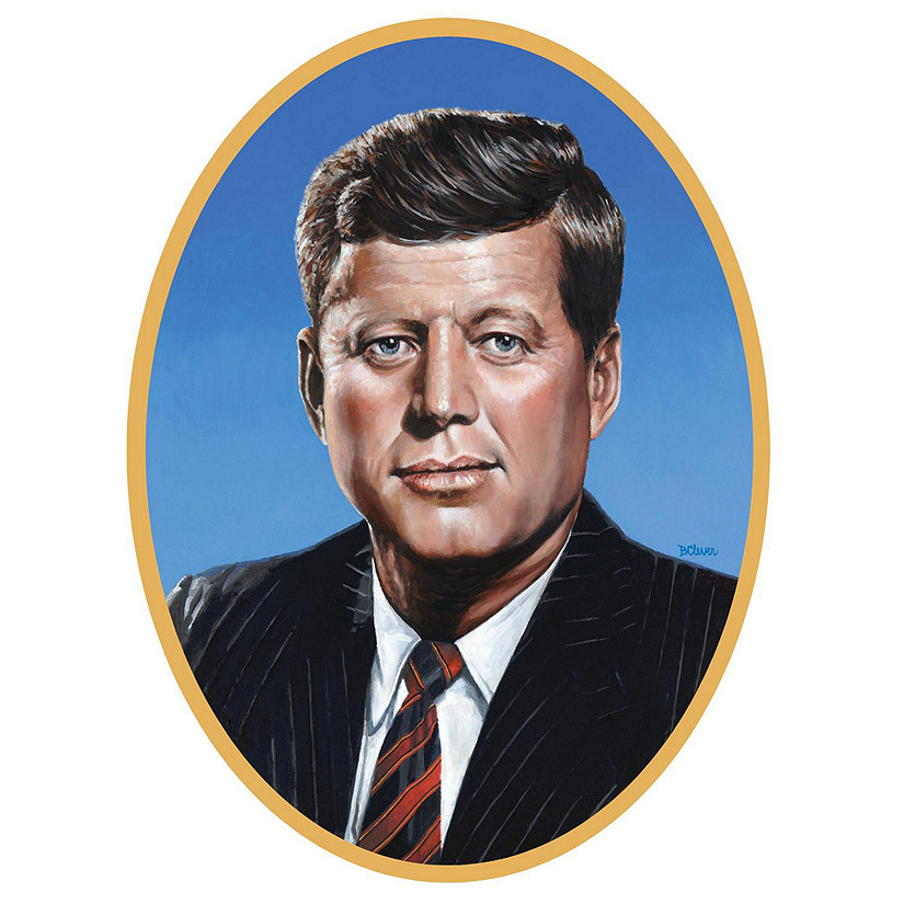 Beistle - John F Kennedy Cutout - 12 Pack Image