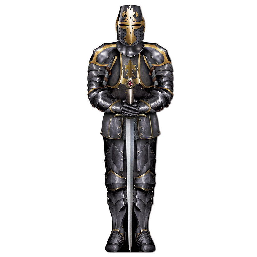 Beistle - Jointed Black Knight - 12 Pack Image