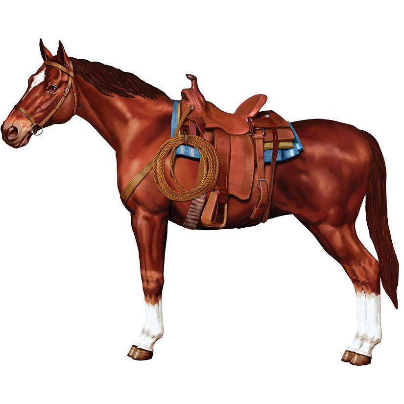 Beistle - Jointed Horse - 12 Pack Image