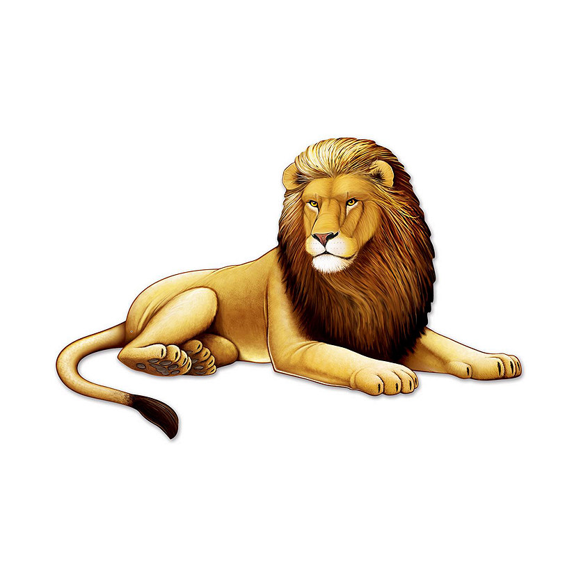 Beistle - Jointed Lion - 12 Pack Image