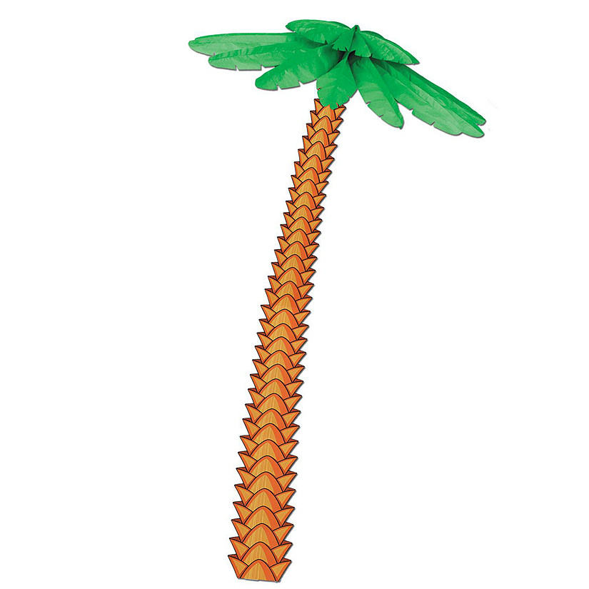 Beistle - Jointed Palm Tree w/Tissue Fronds - 12 Pack Image