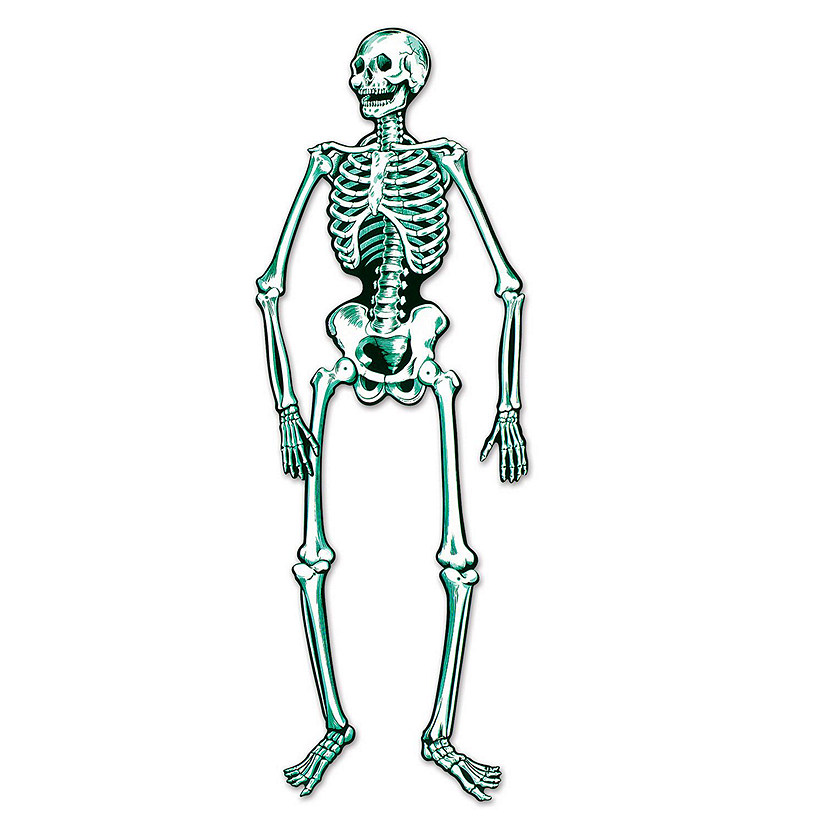 Beistle - Jointed Skeleton - 4' 7" - 12 Pack Image