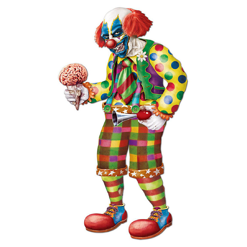 Beistle - Jointed Zombie Clown - 12 Pack Image