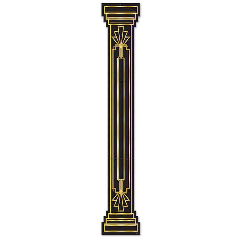 Beistle - Jtd Great 20's Column Pull-Down Cutout - 12 Pack Image