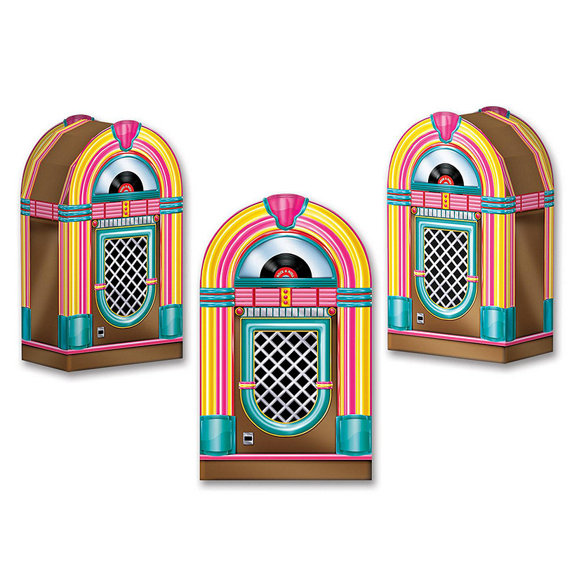 Beistle - Jukebox Favor Boxes - 12 Pack Image