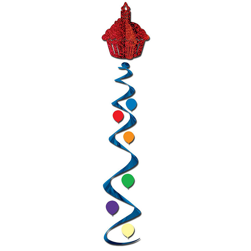 Beistle - Jumbo Cupcake Whirl - 12 Pack Image