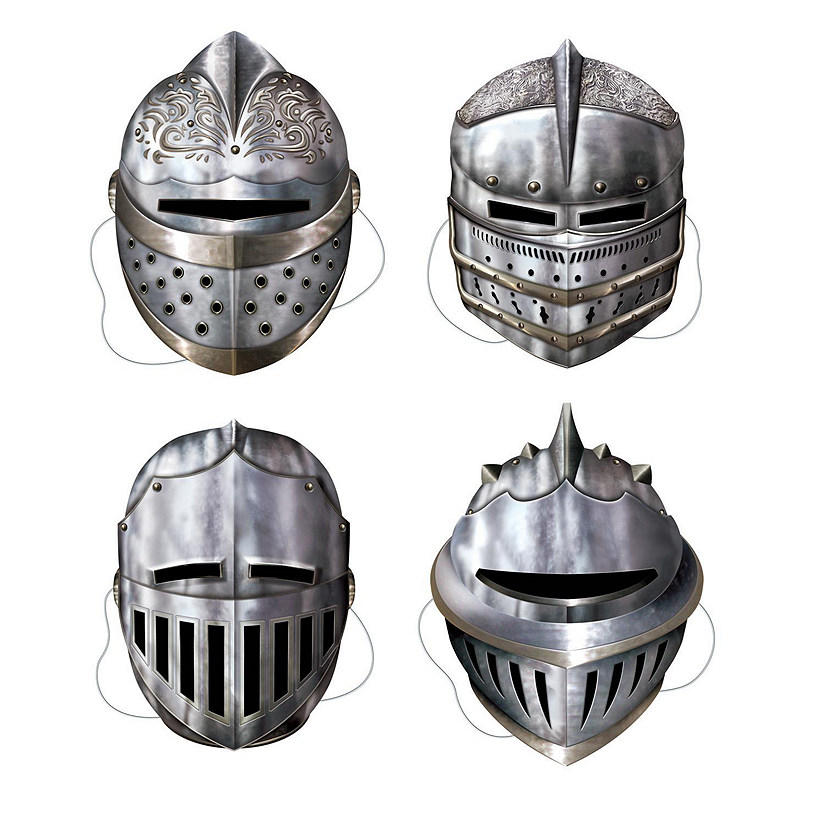 Beistle - Knight Masks - 12 Pack Image