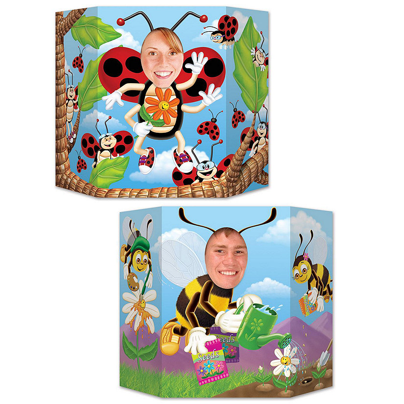 Beistle - Ladybug/Bumblebee Photo Prop - 6 Pack Image