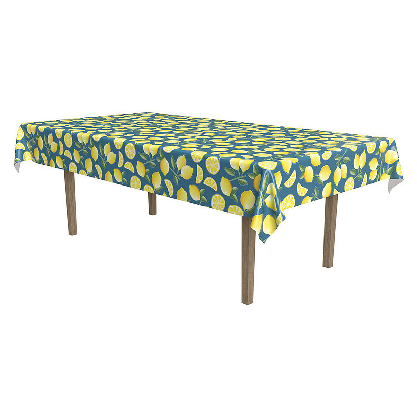 Beistle - Lemon Tablecover - 12 Pack Image