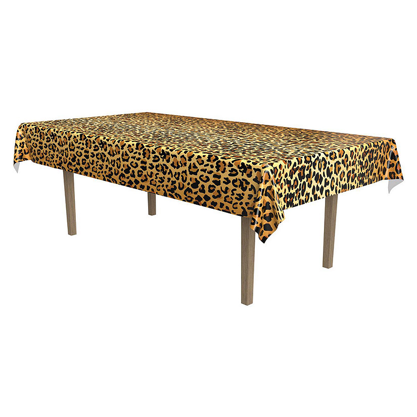 Beistle - Leopard Print Tablecover - 12 Pack Image